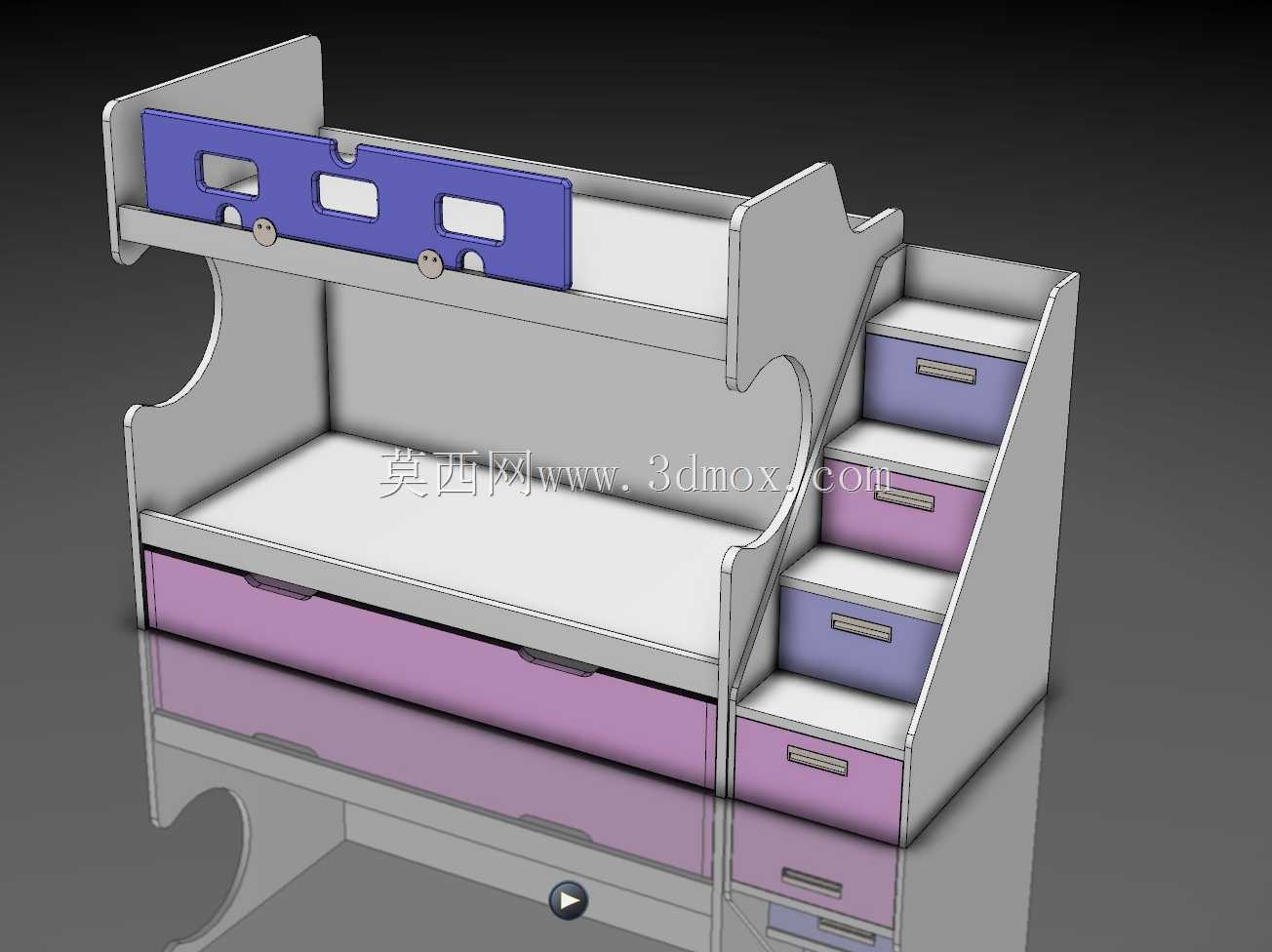 双层床-Litera Doble con Cama nido