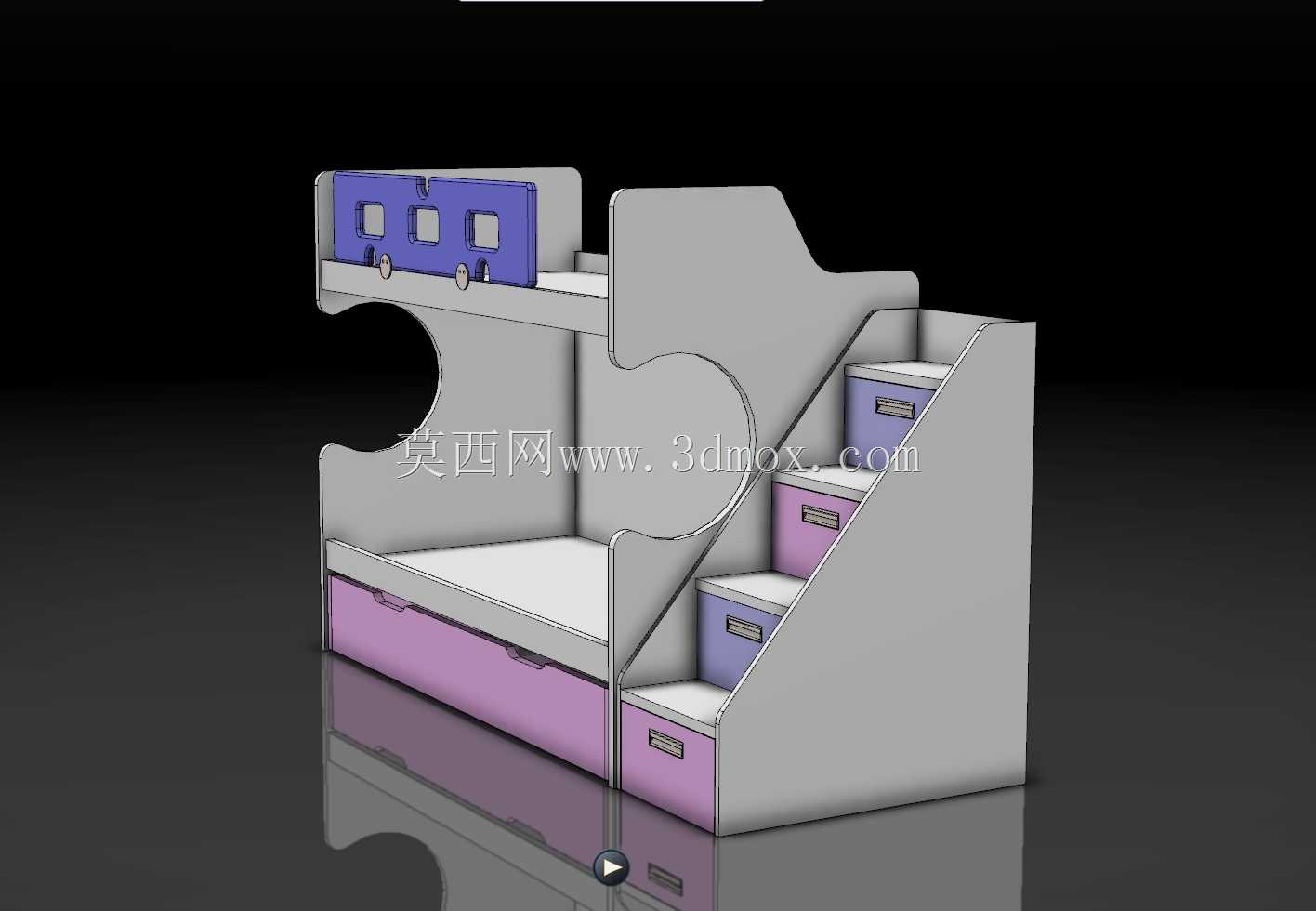 双层床-Litera Doble con Cama nido