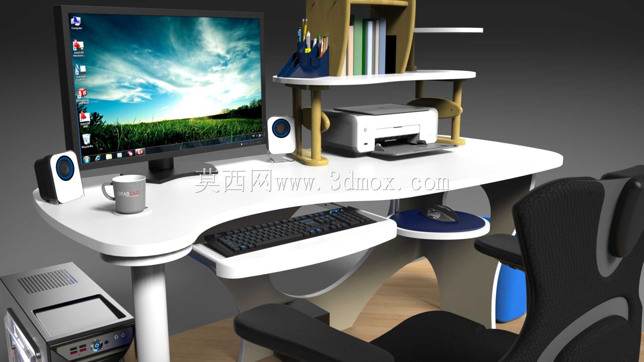 蛋(设计师办公桌/家具)