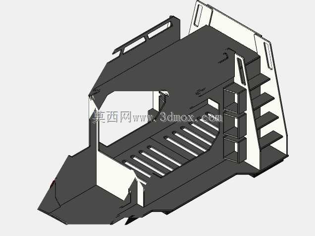 儿童床“航天飞机”——Детская кровать \"Космический челнок\"