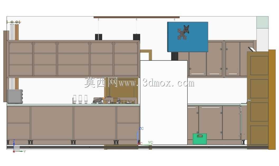 厨房5.5 x 4.5(m)