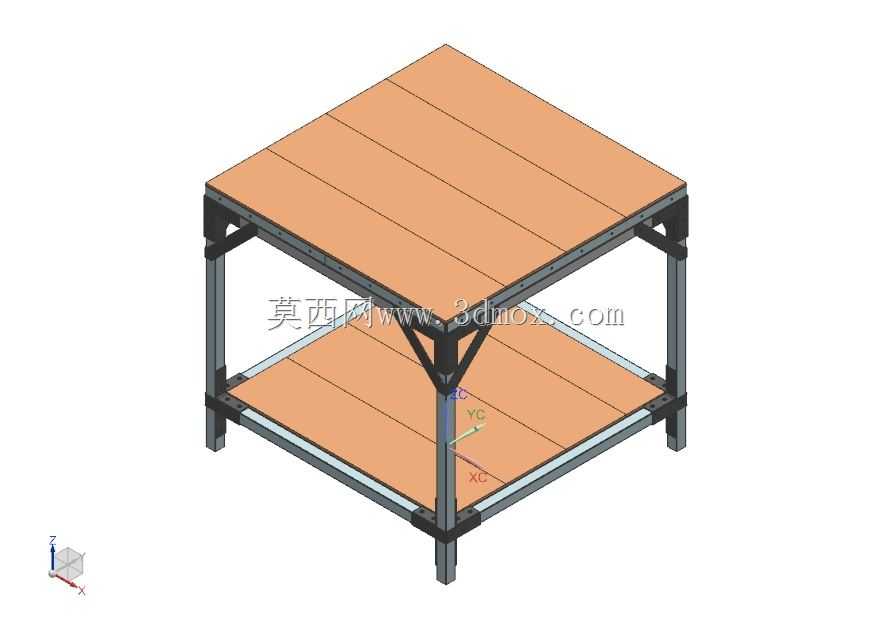 手动工具工作台,H=950,W=1000,L=1000(mm)