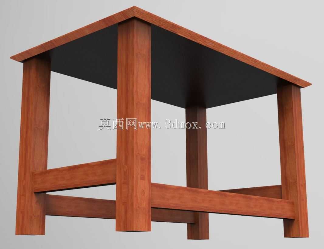 木桌