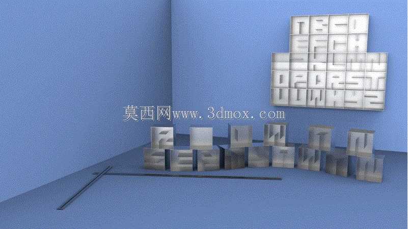 字母书架