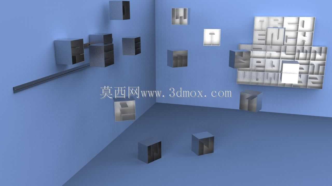 字母书架