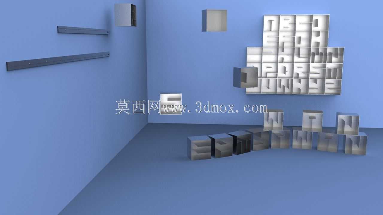 字母书架