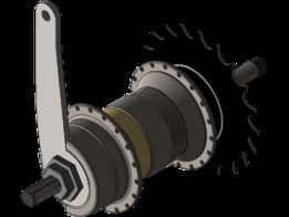 Shimano Nexus SG-3C41-INTER-3自行车后轮毂