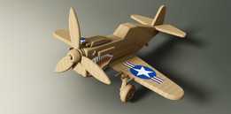 P-40飞虎玩具飞机