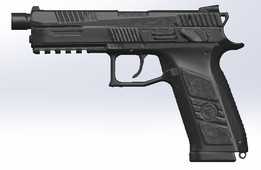 CZ P-09三维扫描