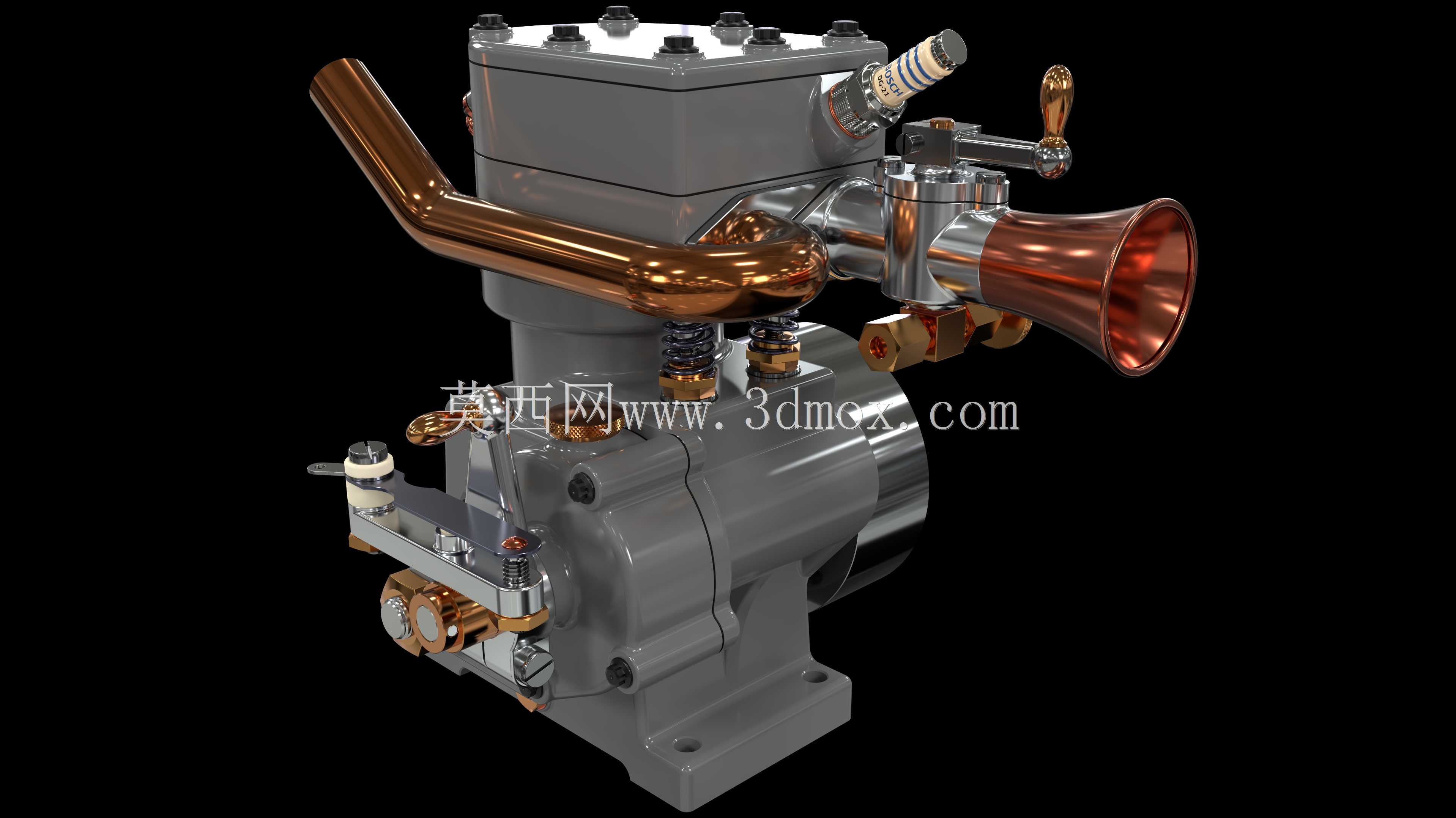 Whippet 10cc RC船用发动机
