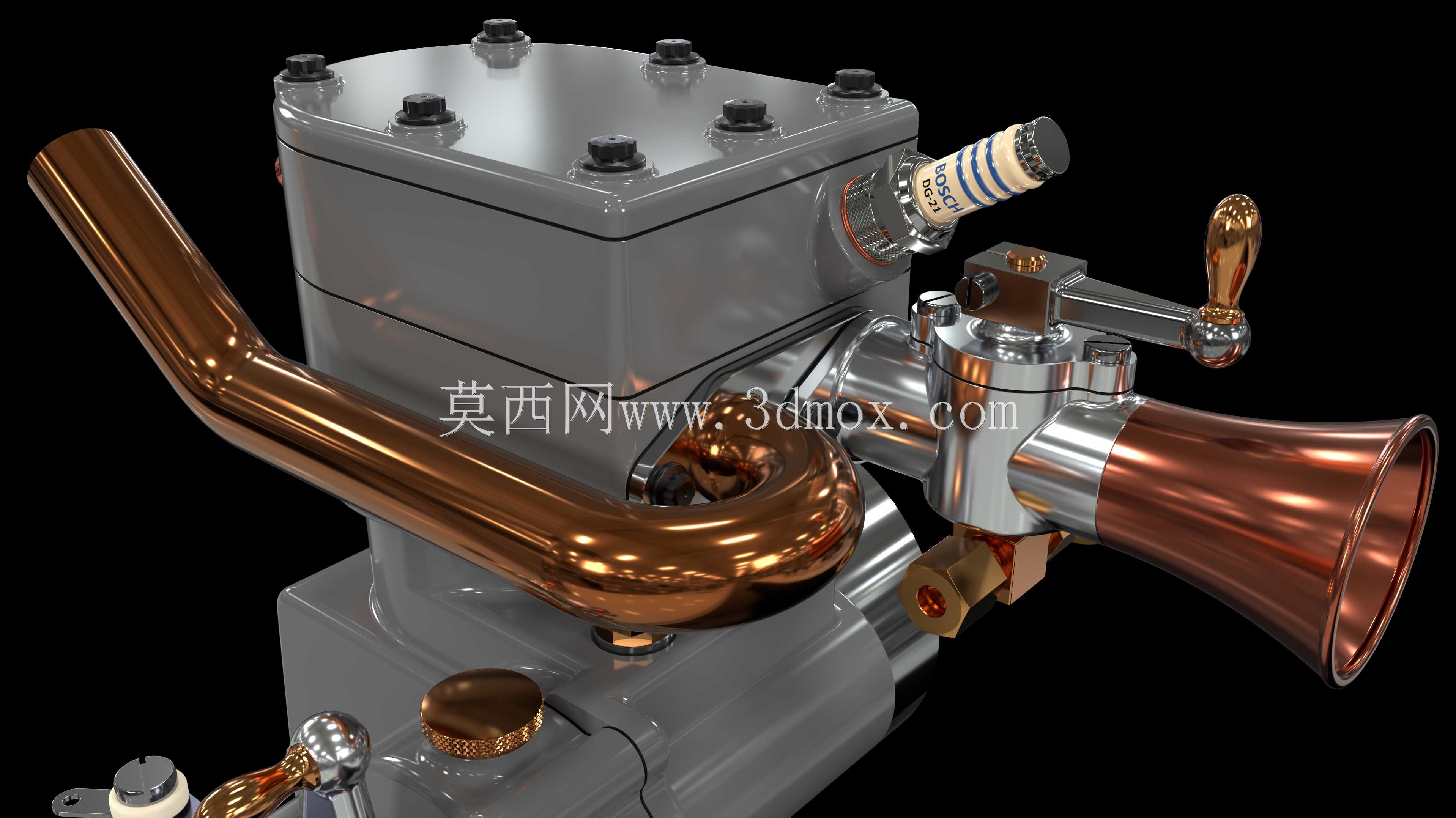 Whippet 10cc RC船用发动机