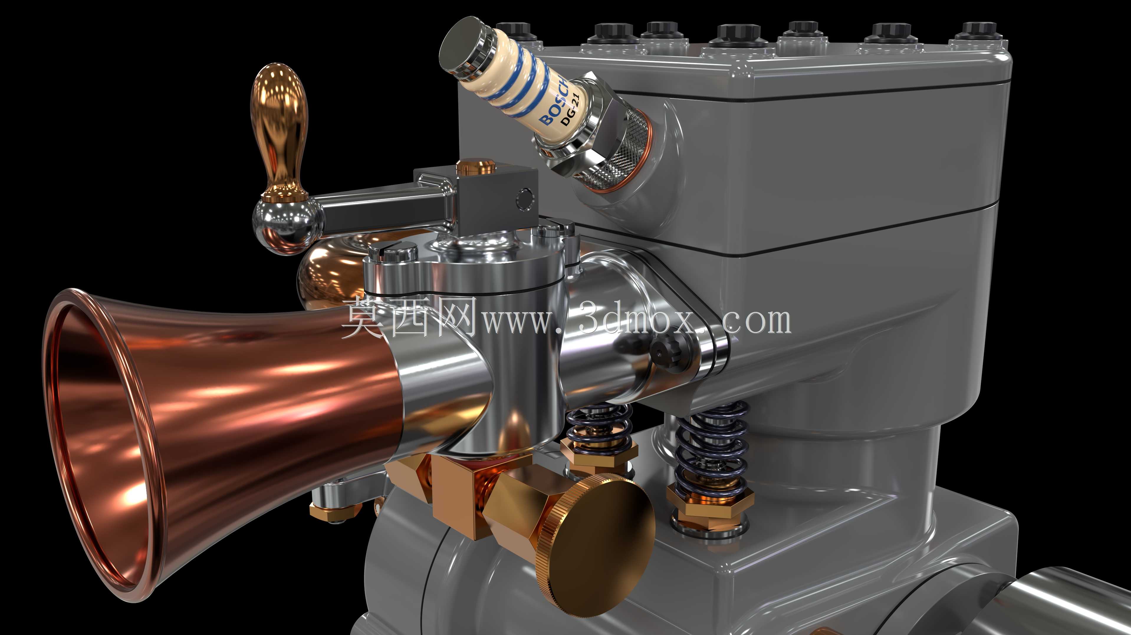 Whippet 10cc RC船用发动机