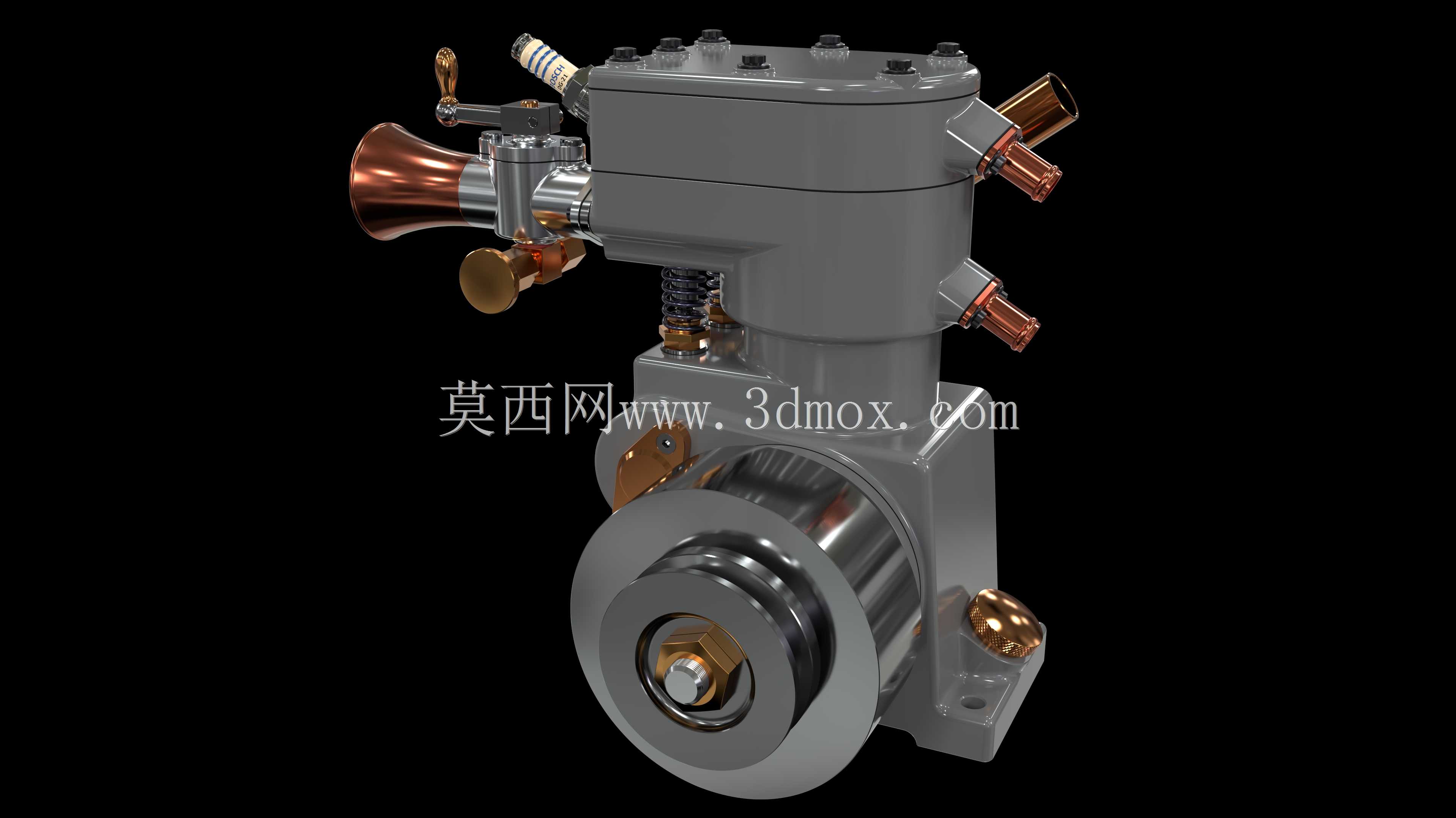 Whippet 10cc RC船用发动机