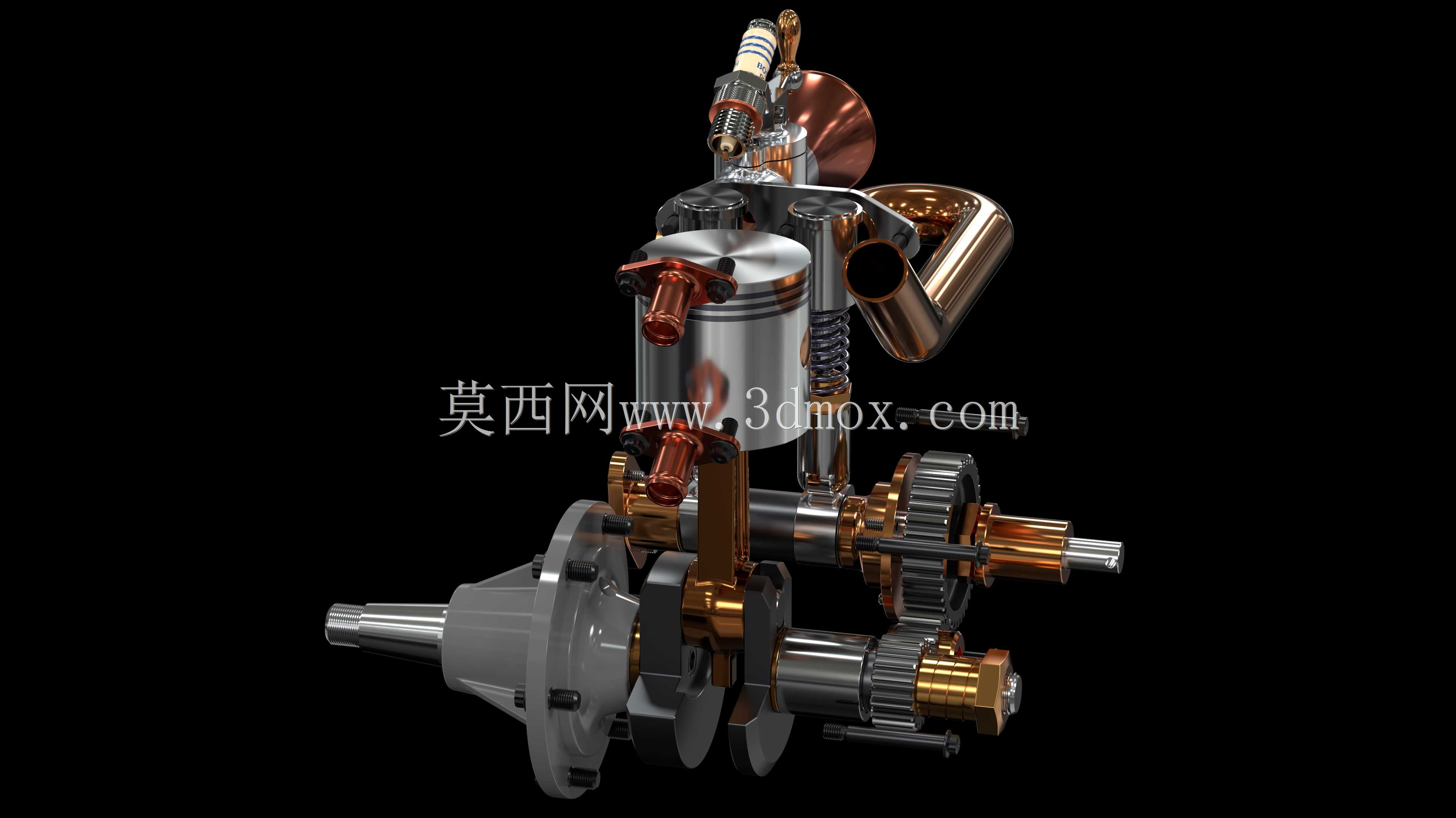 Whippet 10cc RC船用发动机