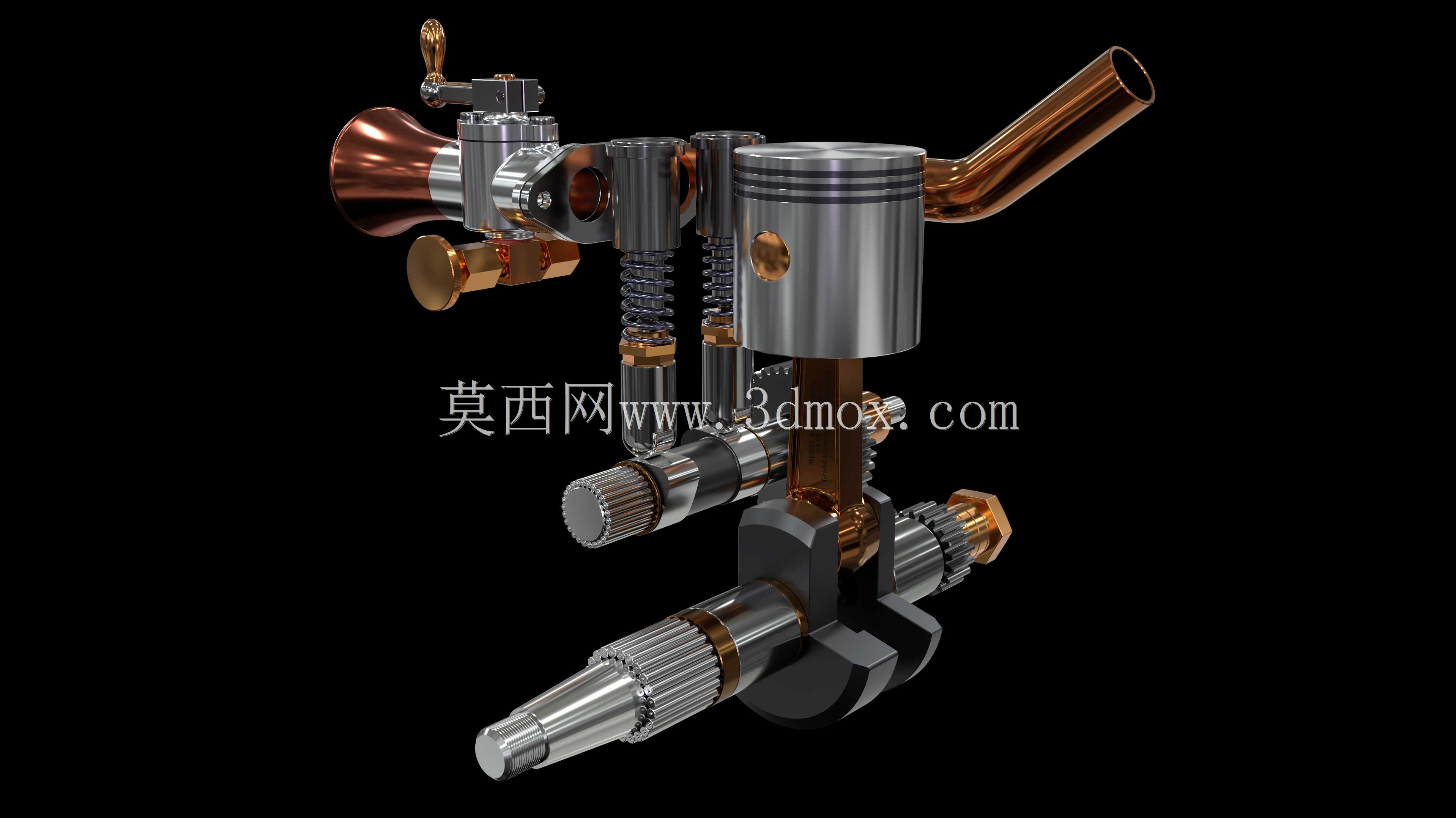 Whippet 10cc RC船用发动机