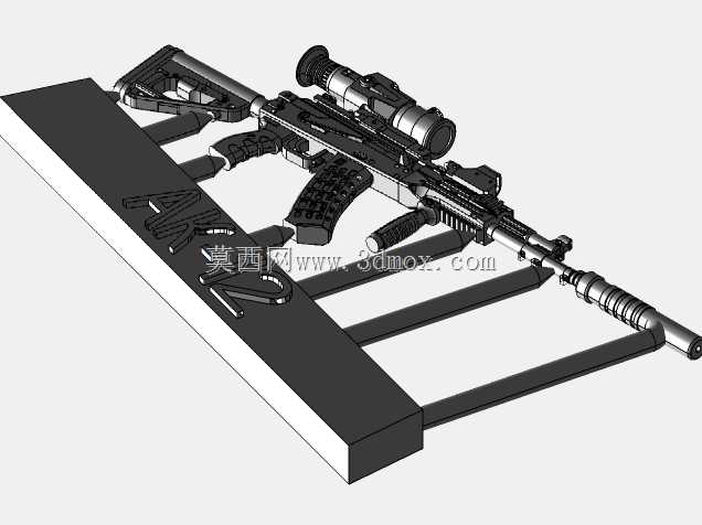 AK12型,比例1:35