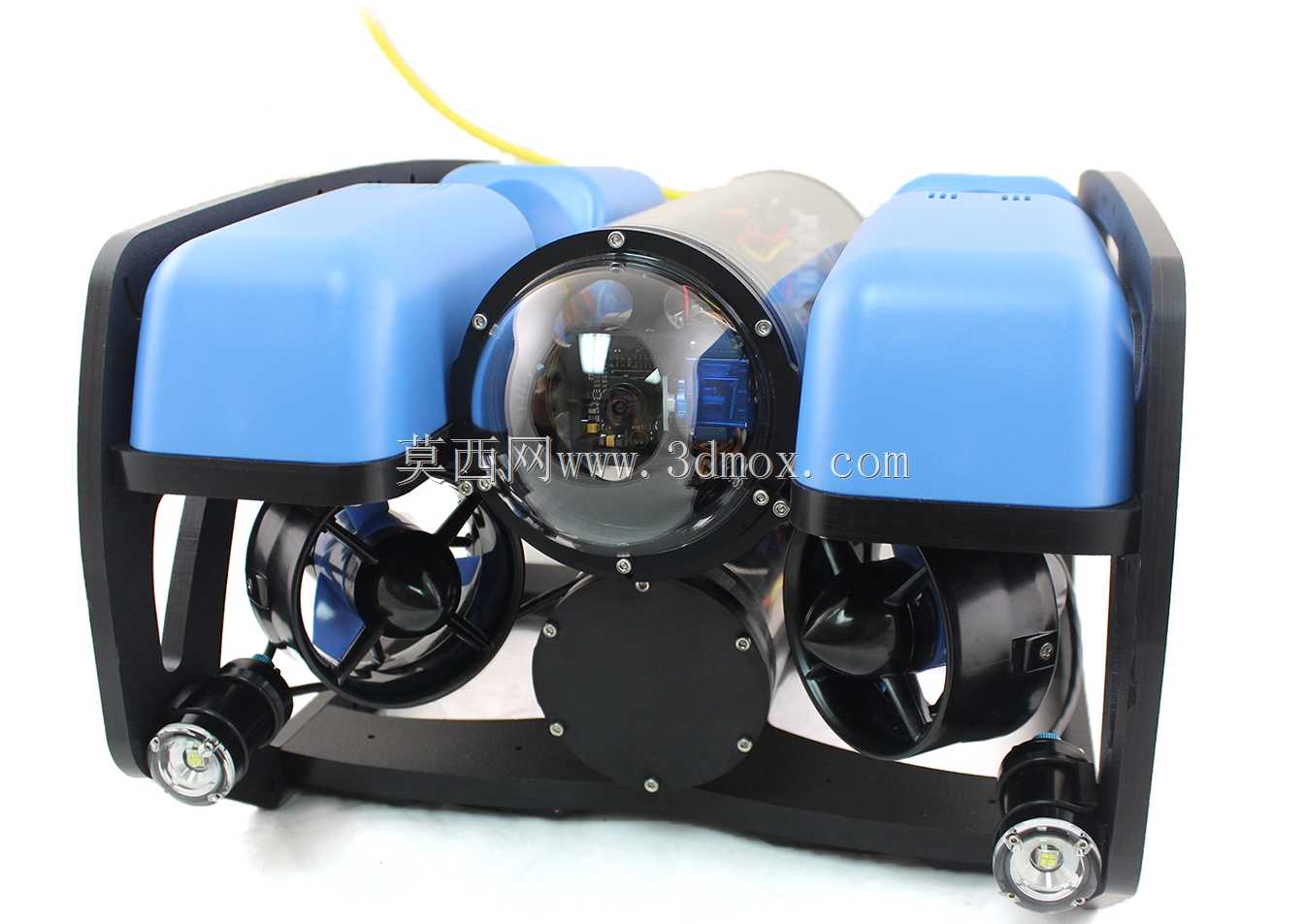 BlueROV2标准型水下遥控潜器结构设计