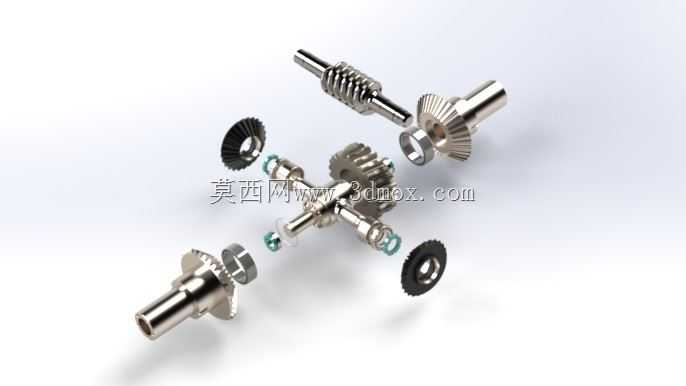 差速器箱+减速器