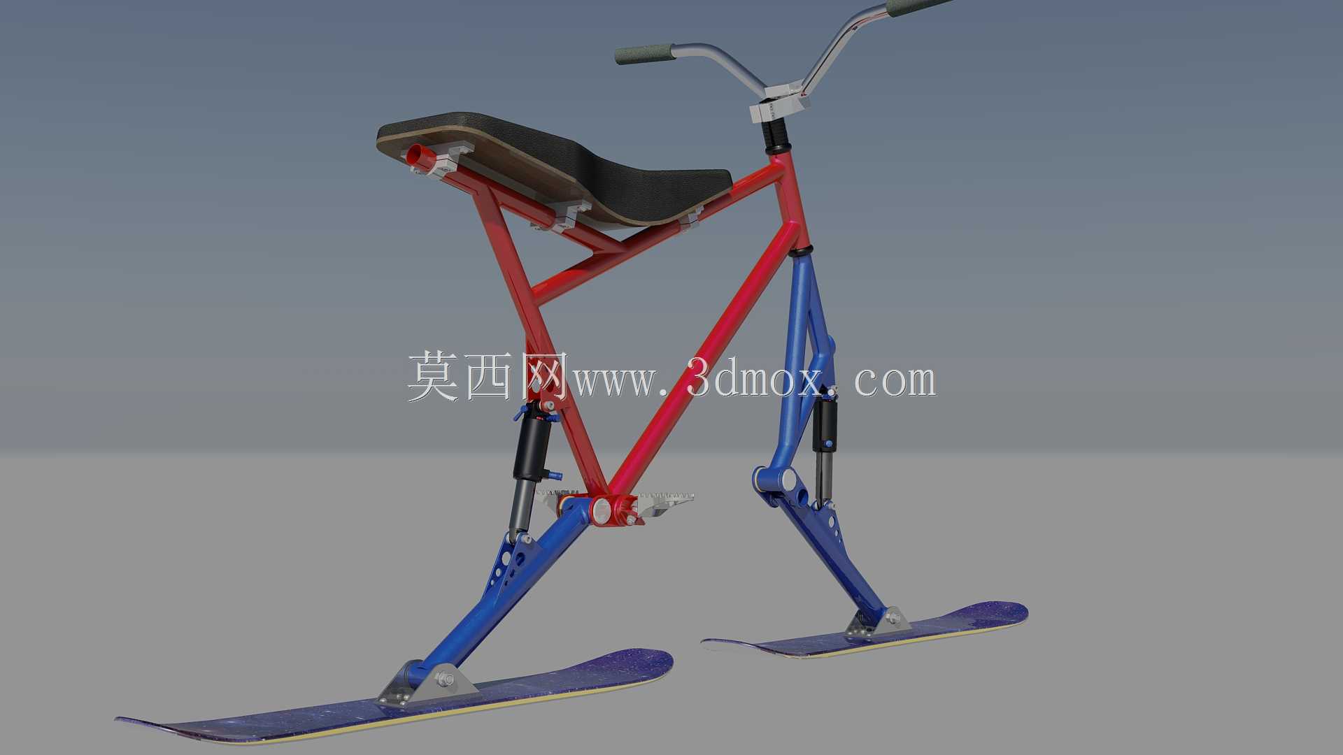 全悬挂滑雪车