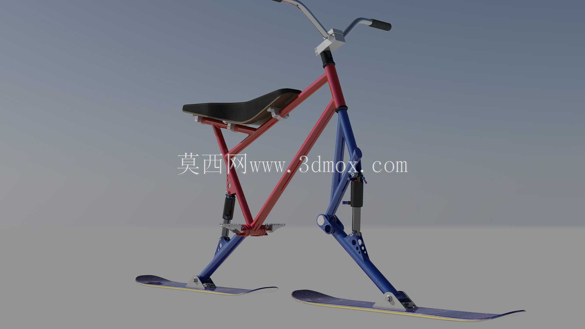 全悬挂滑雪车