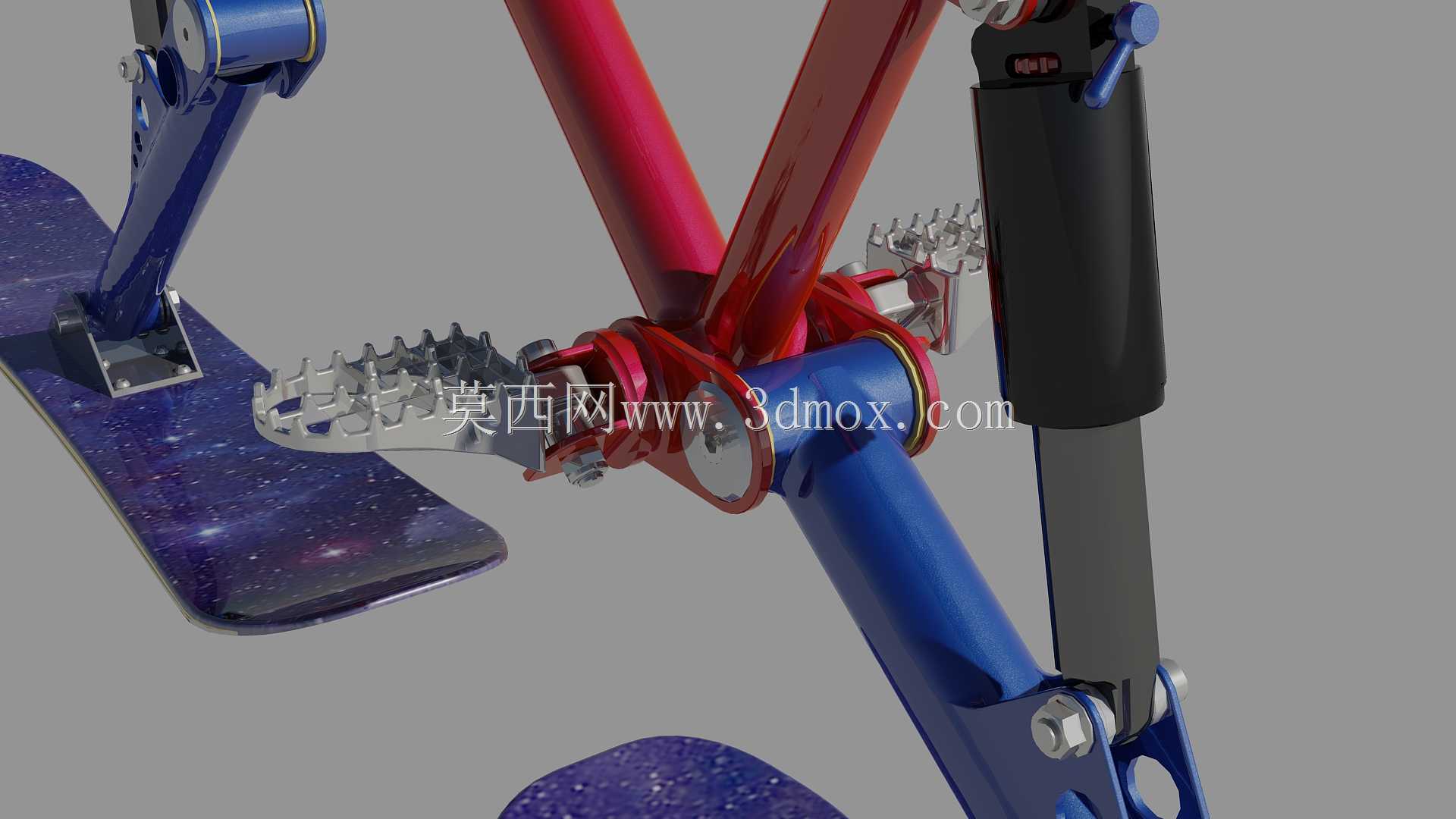 全悬挂滑雪车
