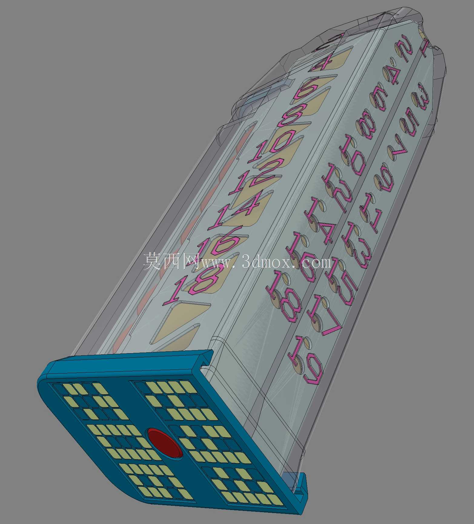 定制Glock gen4刀库组件透明聚合物护套钢架钎焊