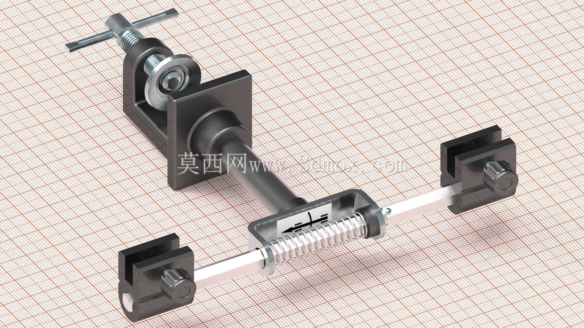 带桌夹的PCB支架