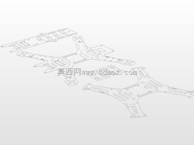 四直升机250——G10 FR4或CF