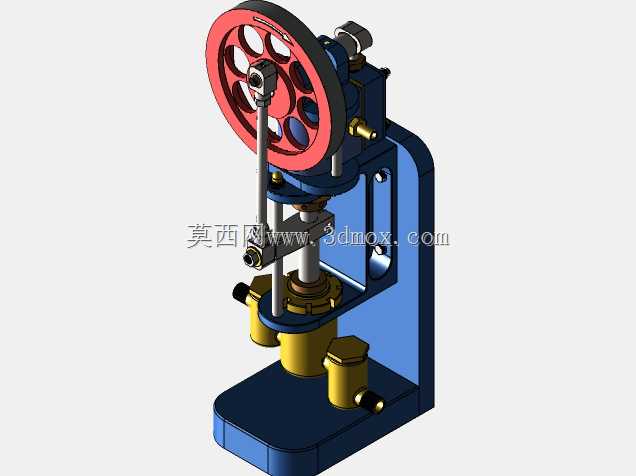 带沃克斯豪尔辅助泵的1缸立式蒸汽机