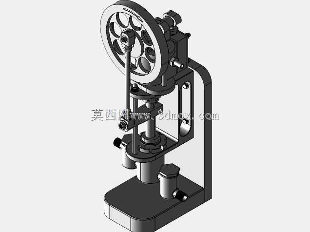 带沃克斯豪尔辅助泵的1缸立式蒸汽机