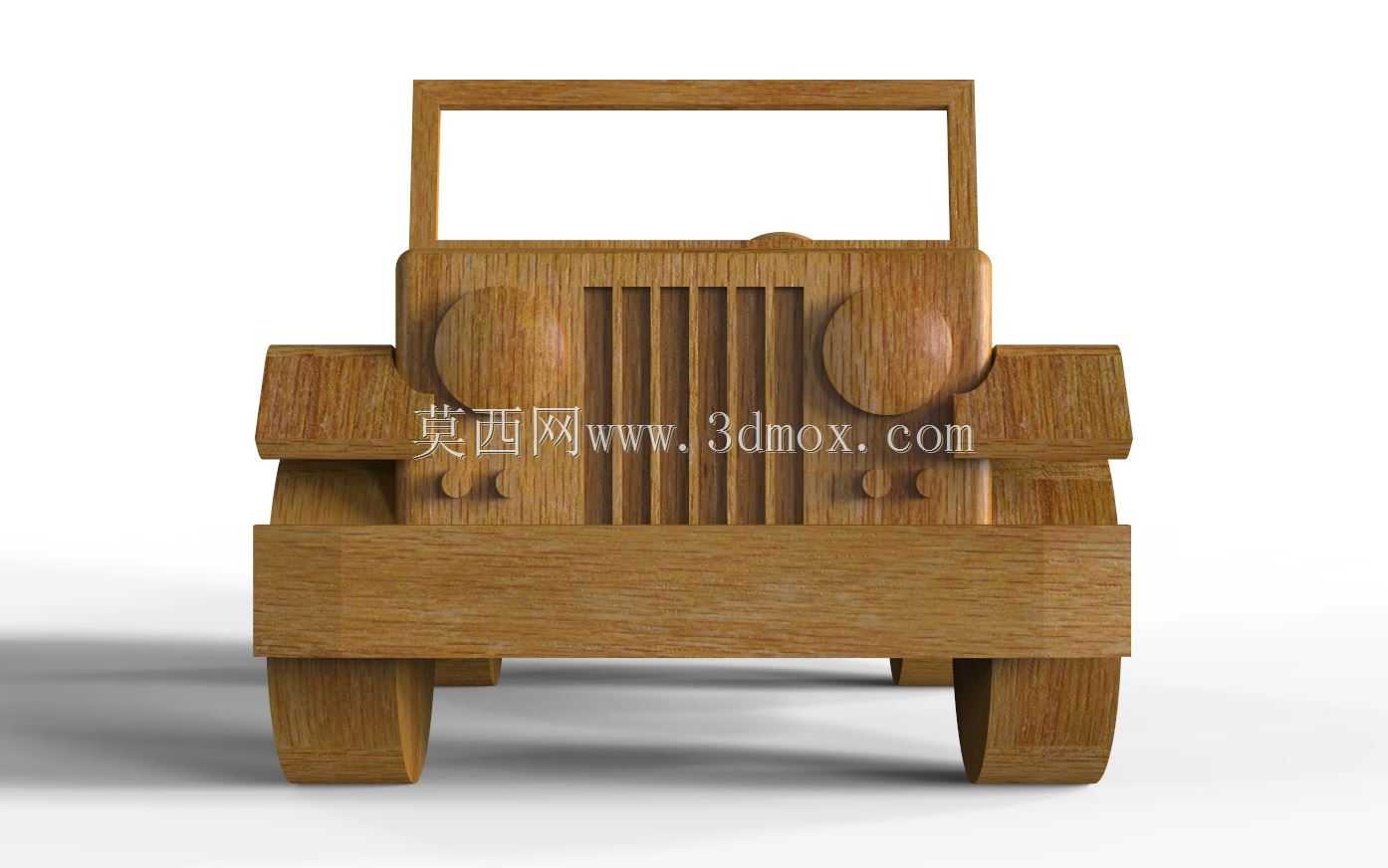 木制玩具吉普车