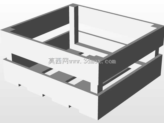 带木箱的自行车拖车