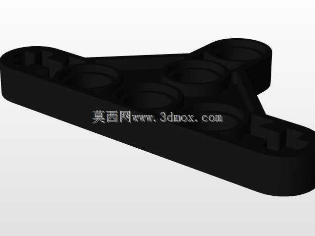乐高技术#9390迷你拖车按键动画