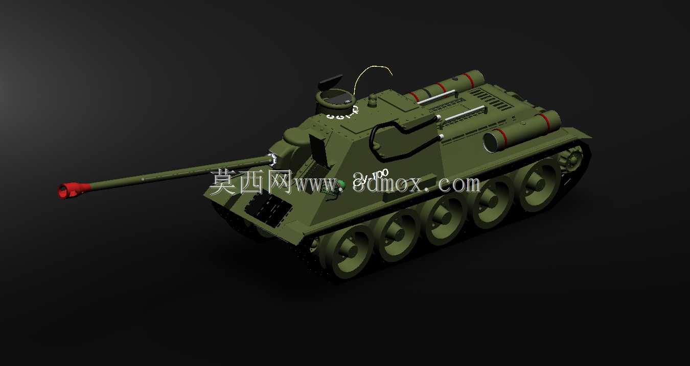 坦克SU-100 tenk