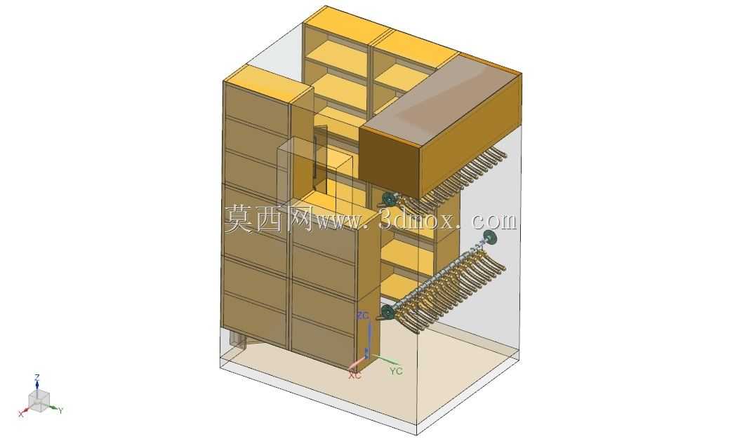 左一楼卧室更衣室,2.0 x 1.55(m)