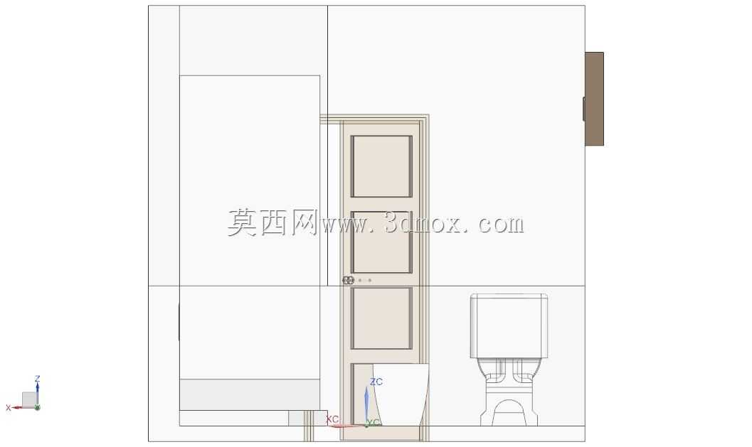 左一楼卧室浴室,2.8 x 2.0(m)