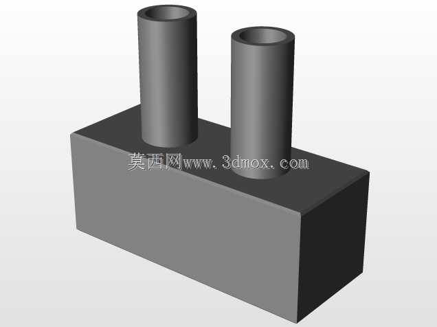 三缸径向蒸汽机模型及方案
