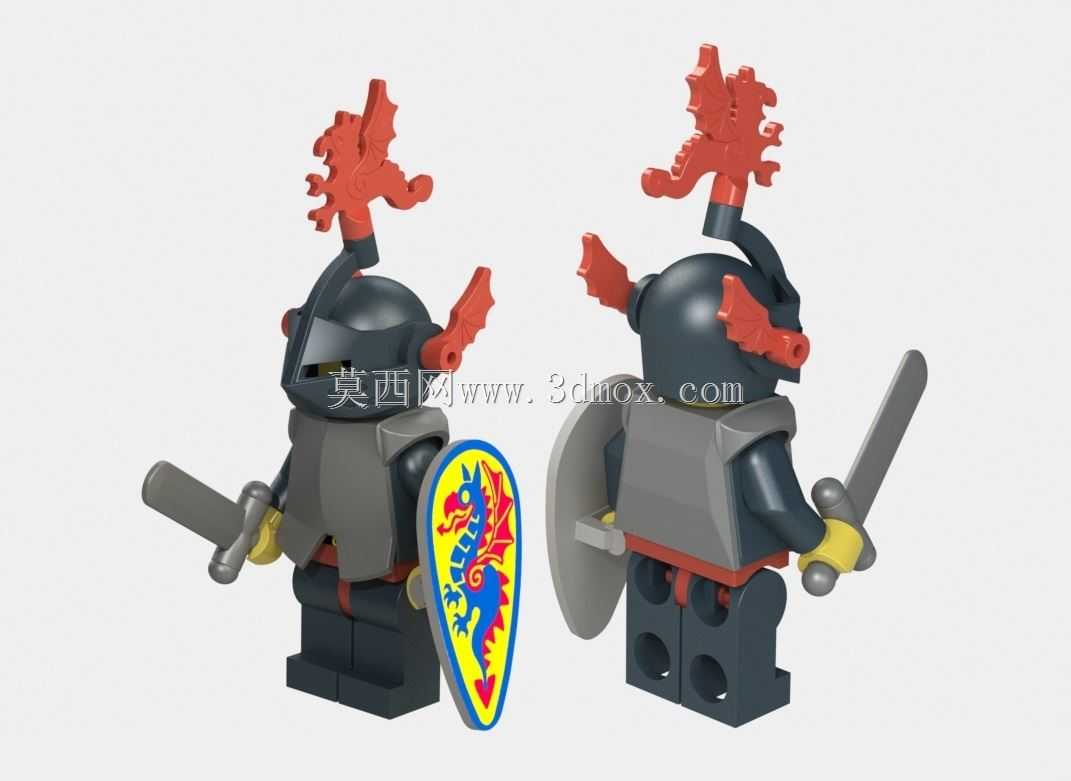 乐高迷你图城堡套件4