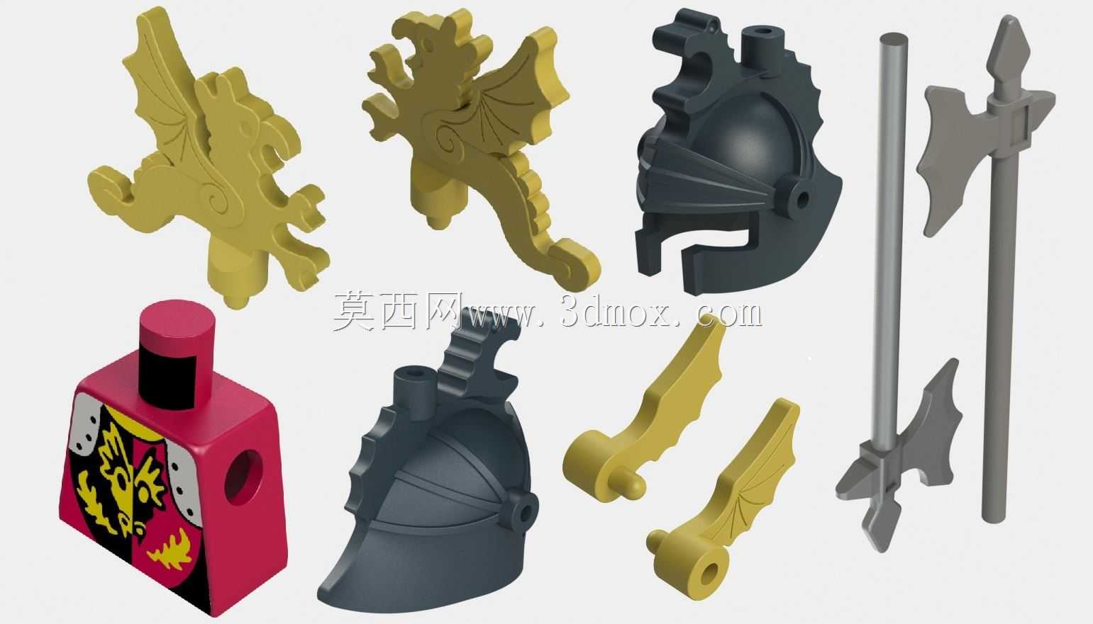 乐高迷你图城堡套件4