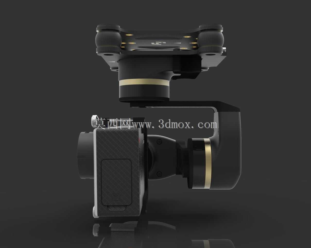 适用于GoPro的万向节迷你3D(Feiyutech)