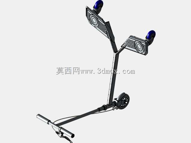 新型动力翼踏板车