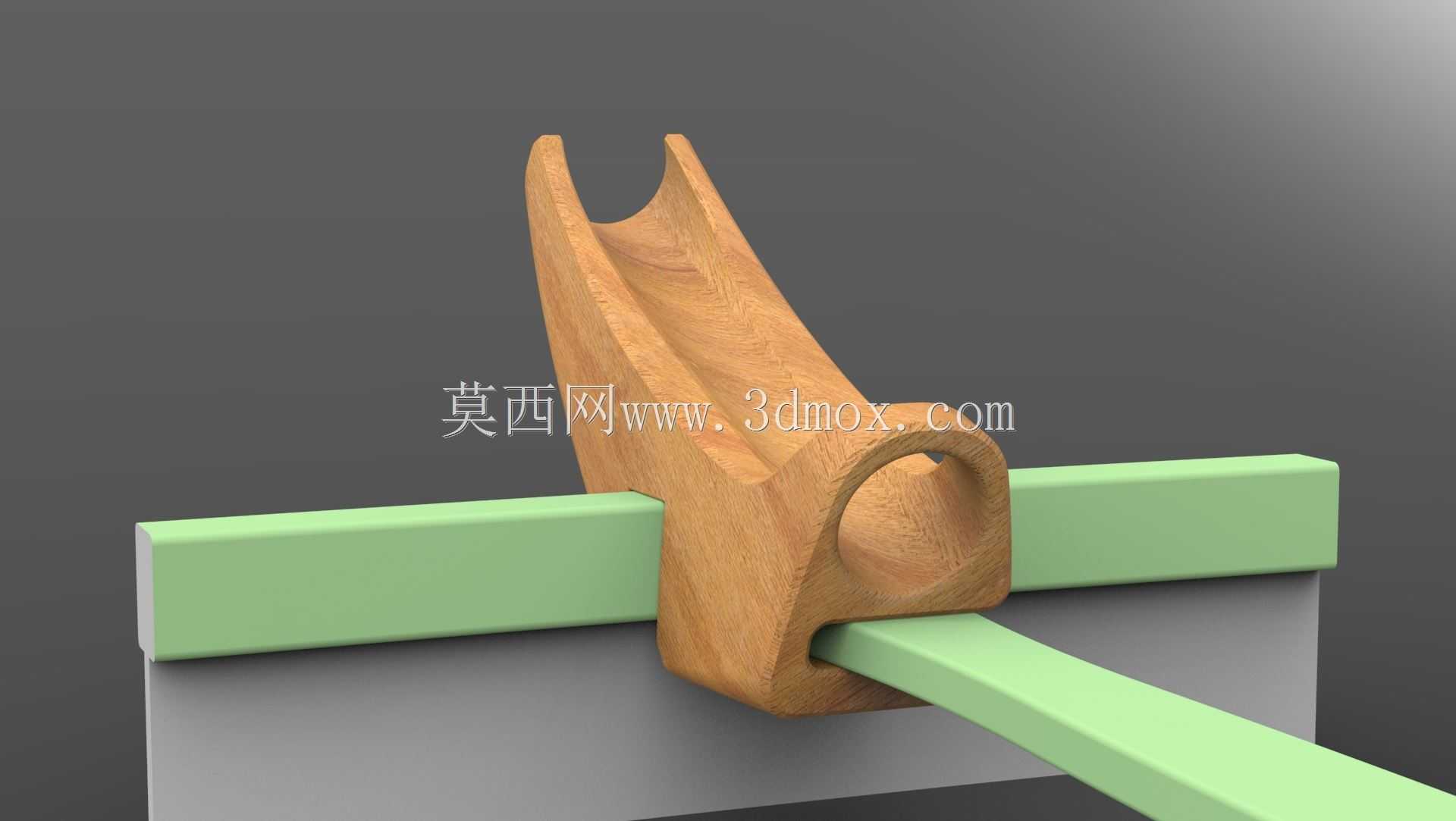 整体式杆支架