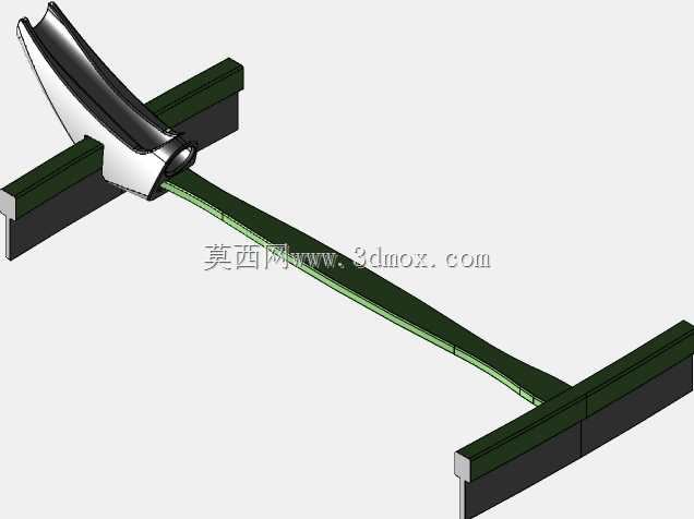 整体式杆支架