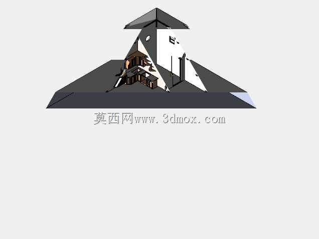 带高架卧室的房屋设计