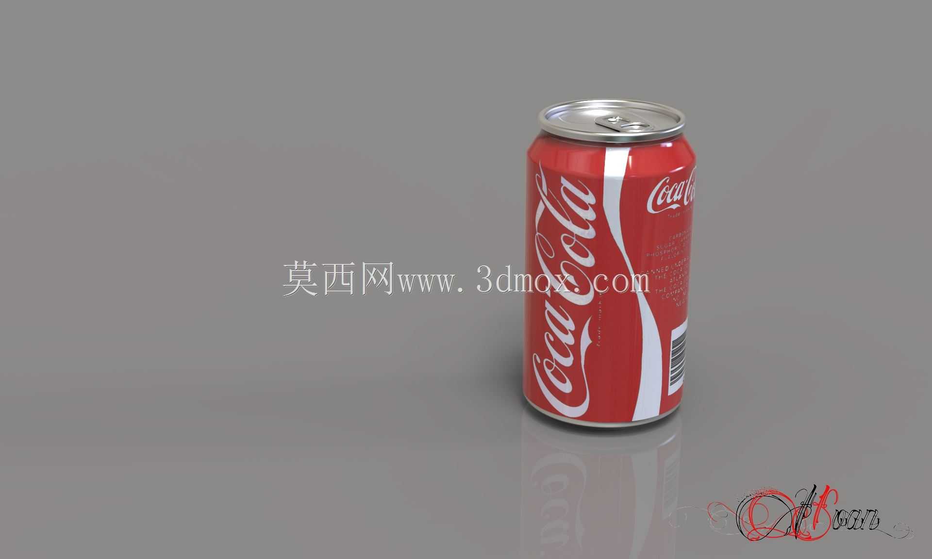 SolidWorks教程–逼真的可口可乐罐