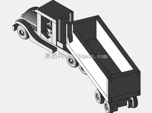 木制玩具卡车