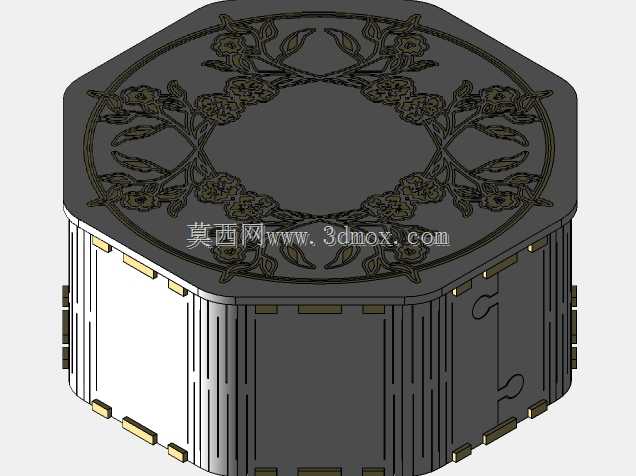 八角盒(dxf到Solidworks 2015)