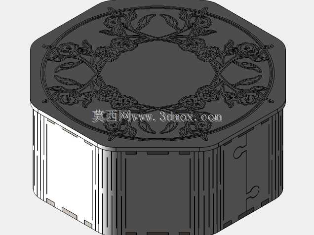 八角盒(dxf到Solidworks 2015)