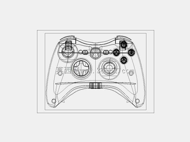 Xbox 360控制器(黑色)
