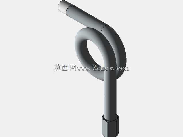 猪尾虹吸管1/2英寸管
